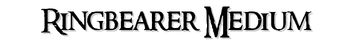 Ringbearer Medium font